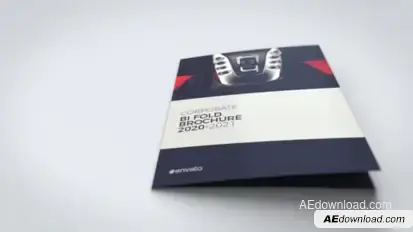 Corporate Brochure Mockup Product Promo template preview