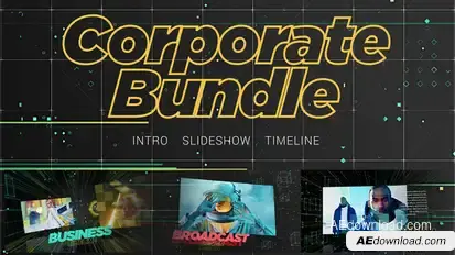 Corporate Bundle broadcast-packages template preview