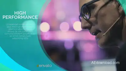 Corporate Business Promo Video Displays template preview