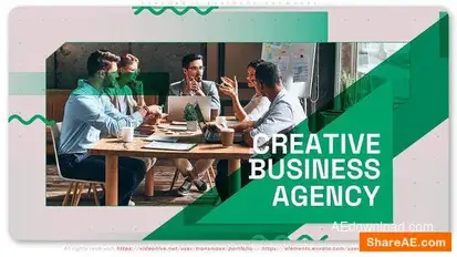 Corporate Business Showreel Openers template preview