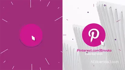 Corporate Button Logo Reveal – Click Animation, Abstract Circle Splash and Clean Branding Intro Logo Stings template preview