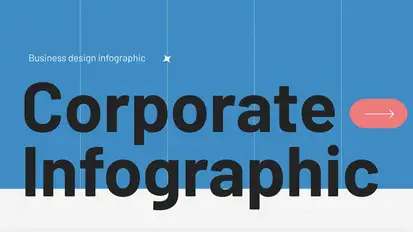 Corporate Digital Infographic Infographics template preview