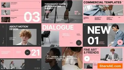 Corporate Event Promo Openers template preview