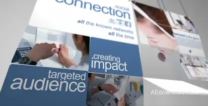 Corporate Flyer - Slideshow Gallery Trailer Video Displays template preview