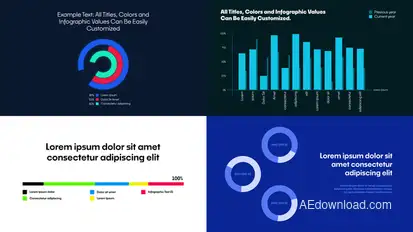 Corporate Infographics Infographics template preview