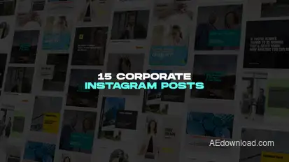 Corporate Instagram Posts Product Promo template preview