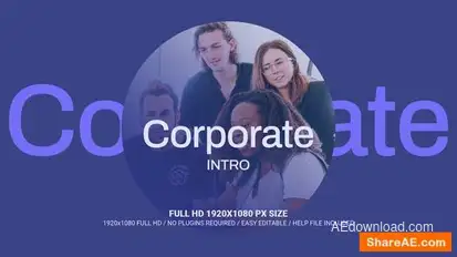 Corporate Intro Openers template preview