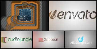 Corporate Layer Logo & Transition Logo Stings template preview