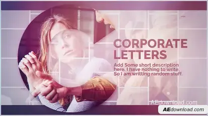 Corporate Letters Openers template preview