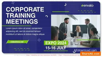 Corporate Meeting Presentation Openers template preview