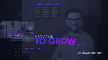 Black Corporate Opener Openers template preview