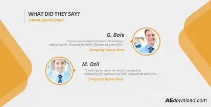 Corporate Package V.3 Video Displays template preview