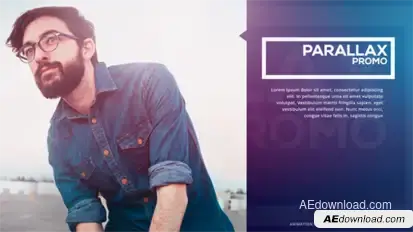 Corporate Parallax Promo Openers template preview