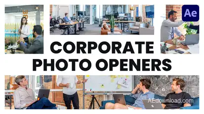 Corporate Photo Openers - Logo Reveal Openers template preview
