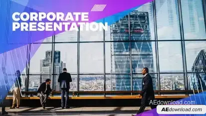 Corporate Presentation Openers template preview