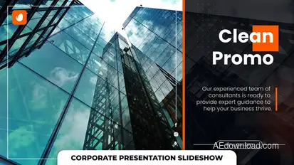 Corporate Presentation Slideshow Elements template preview