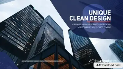 Corporate Promo Video Displays template preview