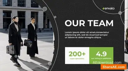 Corporate Promo Openers template preview