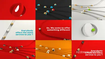 Corporate Simple Logo Reveal 3D Logo Stings template preview