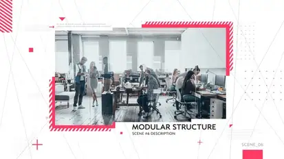 Corporate Slides III Video Displays template preview