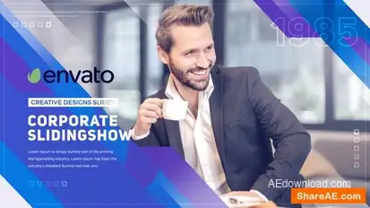 Videohive Corporate Slideshow 23229436 Video Displays template preview