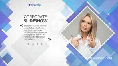 Corporate Slideshow Openers template preview