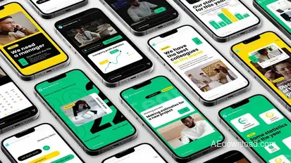 Corporate Stories Pack Product Promo template preview