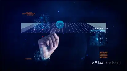 Corporate Swipe Slideshow Video Displays template preview