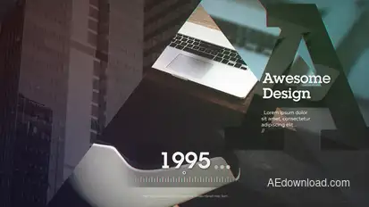 Corporate Timeline Openers template preview