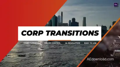 Corporate Transitions Pack - After Effects Elements template preview