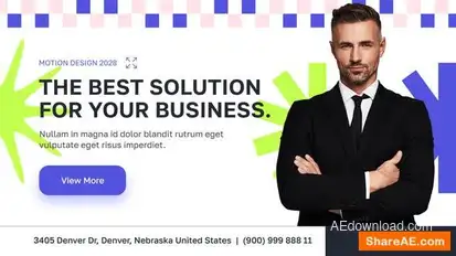 Corporation Slides Promo Openers template preview