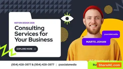 Corporation Slides Promo Openers template preview