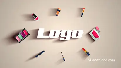 Cosmetic Makeup Logo Logo Stings template preview