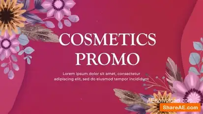Videohive Cosmetics Promo 44421926 broadcast-packages template preview