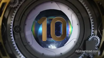 Countdown Elements template preview