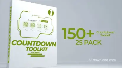 Countdown Timer Toolkit Package Elements template preview