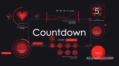 Countdown Timer Toolkit V15 Elements template preview