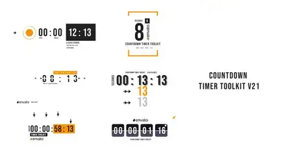 Countdown Timer Toolkit V21 Elements template preview