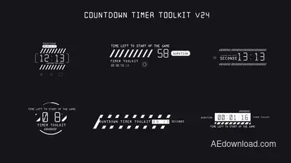 Countdown Timer Toolkit V24 Elements template preview