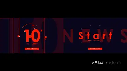 Countdown Ver 4 Elements template preview