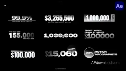 Counters Infographics template preview