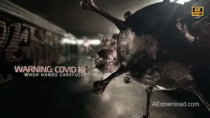 COVID 19 - Underground Virus 4K broadcast-packages template preview