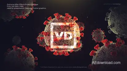 Covid-19 Logo Opener Logo Stings template preview