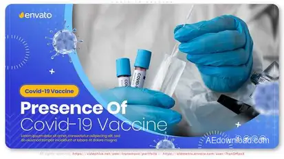 Covid-19 Vaccine Product Promo template preview