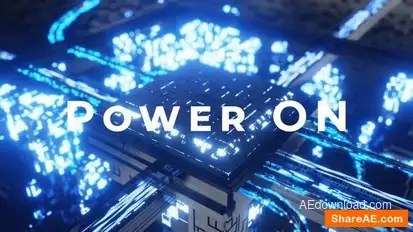 Cpu Logo reveal Openers template preview