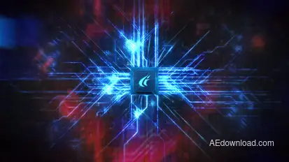 CPU Technology Logo Logo Stings template preview