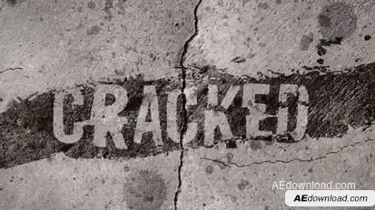 Cracked Video Displays template preview