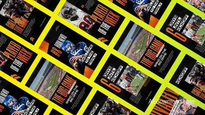 Cracked Sport Reels & Stories Product Promo template preview