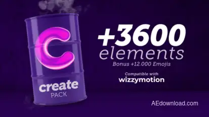 Create Pack Elements template preview