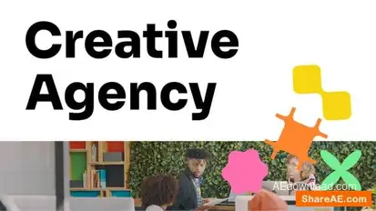 Creative Agency Product Promo template preview